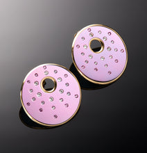 Load image into Gallery viewer, &quot;DISCO&quot; - TITANIUM / SAPPHIRES - SMALL