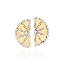 Load image into Gallery viewer, &quot;LOVE LEMONS&quot; - 18KT GOLD - WHITE DIAMONDS - EARRINGS