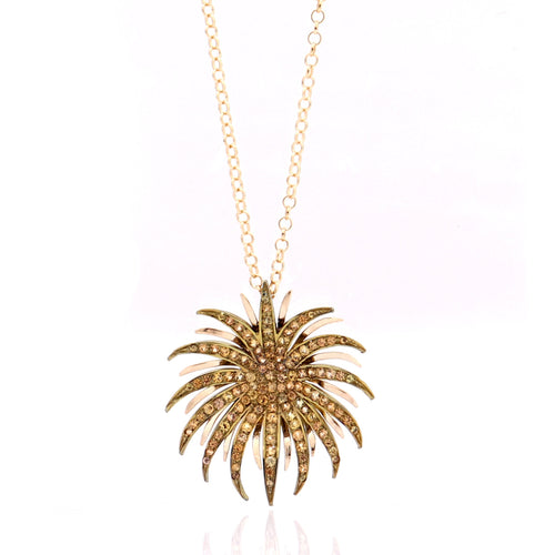 FIREWORKS - 18KT GOLD - YELLOW SAPPHIRES