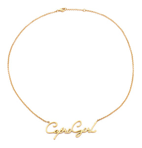 "CAPRI GIRL" - 18KT YELLOW GOLD