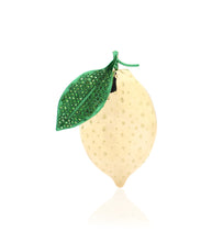 Load image into Gallery viewer, &quot;LOVE LEMONS&quot; -  18KT GOLD - TSAVORITES - PENDANT - EX-LARGE