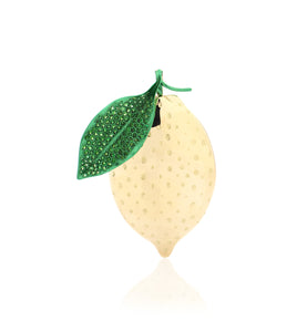 "LOVE LEMONS" -  18KT GOLD - TSAVORITES - PENDANT - EX-LARGE