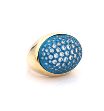Load image into Gallery viewer, PAVE&#39; DIAMONDS - 18KT GOLD - RING