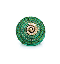 Load image into Gallery viewer, &quot;UN TUFFO NEL VERDE&quot; - 18KT GOLD