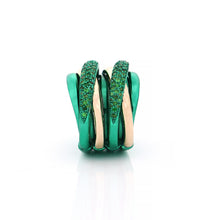 Load image into Gallery viewer, &quot;LIZZY&quot; - 18KT GOLD - TSAVORITES