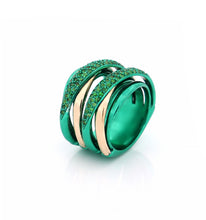 Load image into Gallery viewer, &quot;LIZZY&quot; - 18KT GOLD - TSAVORITES