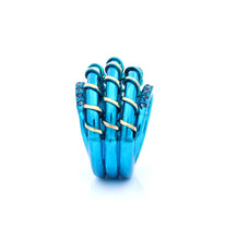 Load image into Gallery viewer, &quot;APERITIVO&quot; - 18KT GOLD - LIGHT BLUE SAPPHIRES
