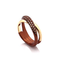 Load image into Gallery viewer, &quot;MARGAUX&quot; - 18KT GOLD - BROWN DIAMONDS