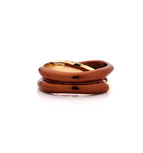 Load image into Gallery viewer, &quot;MARGAUX&quot; - 18KT GOLD - BROWN DIAMONDS