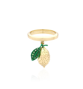 "LOVE LEMONS" - 18KT GOLD - RING