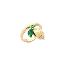 Load image into Gallery viewer, &quot;LOVE LEMONS&quot; - 18KT GOLD - RING