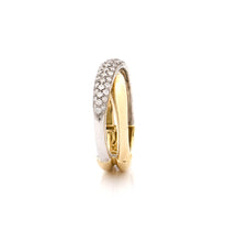 Load image into Gallery viewer, &quot;MARGAUX&quot; - 18KT YELLOW AND WHITE GOLD - WHITE DIAMONDS