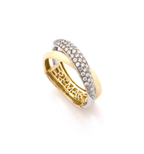 Load image into Gallery viewer, &quot;MARGAUX&quot; - 18KT YELLOW AND WHITE GOLD - WHITE DIAMONDS