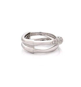"MARGAUX" - 18KT WHITE GOLD - WHITE DIAMONDS