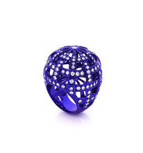 Load image into Gallery viewer, &quot;BLUE CAGE&quot; - 18KT GOLD