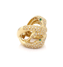Load image into Gallery viewer, &quot;KHALIFA&quot; - 18KT GOLD - WHITE DIAMONDS